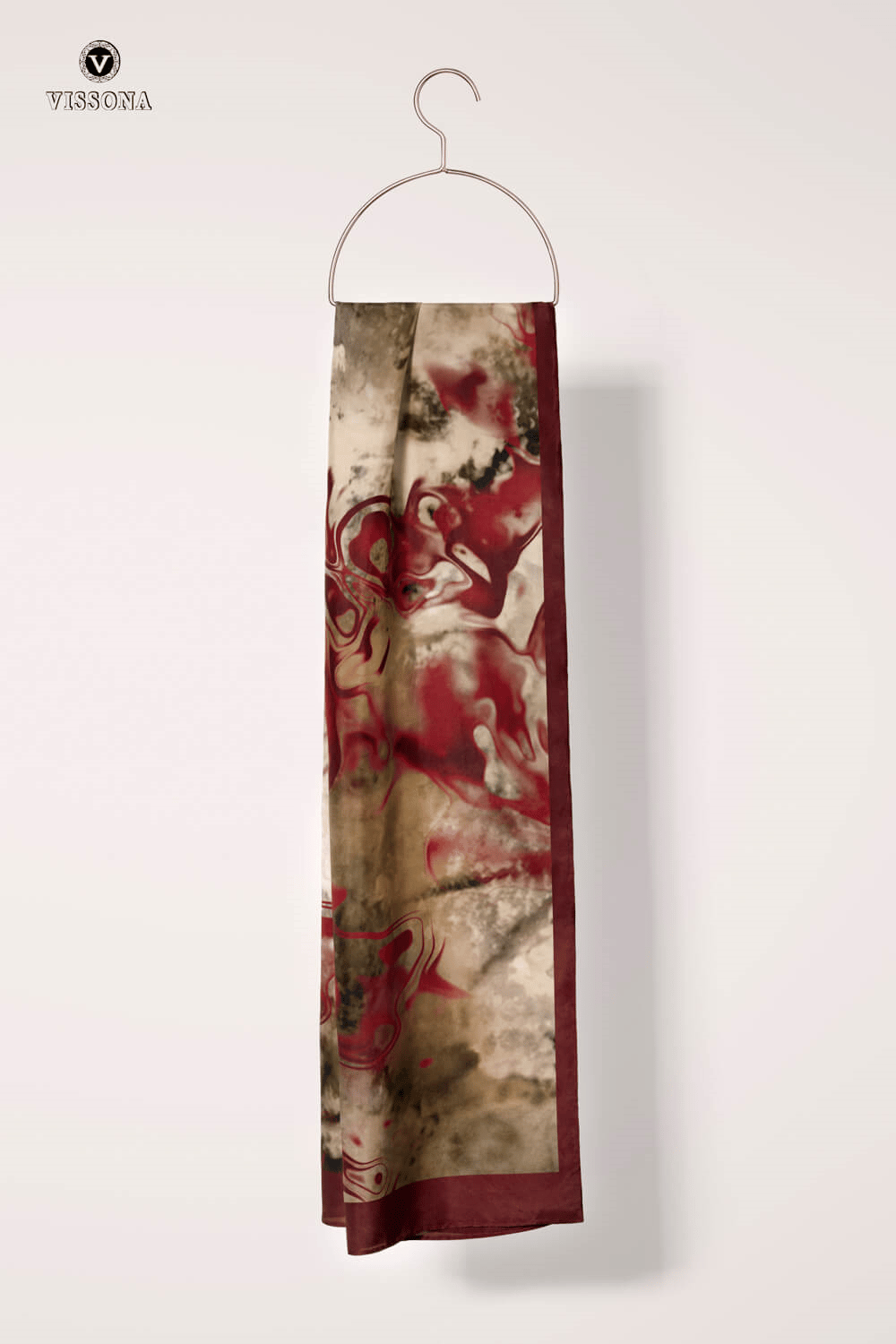 100% Silk Headscarf for Women - 12
