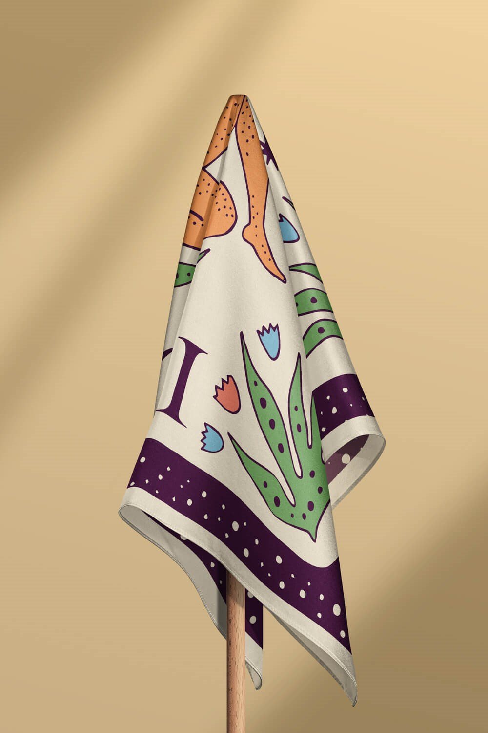 B37 Violla İkizler Burcu Bandana
