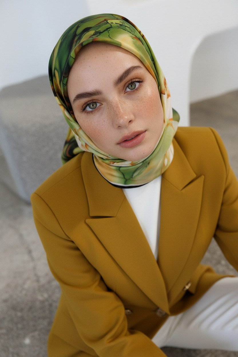 Twill İpek Eşarp