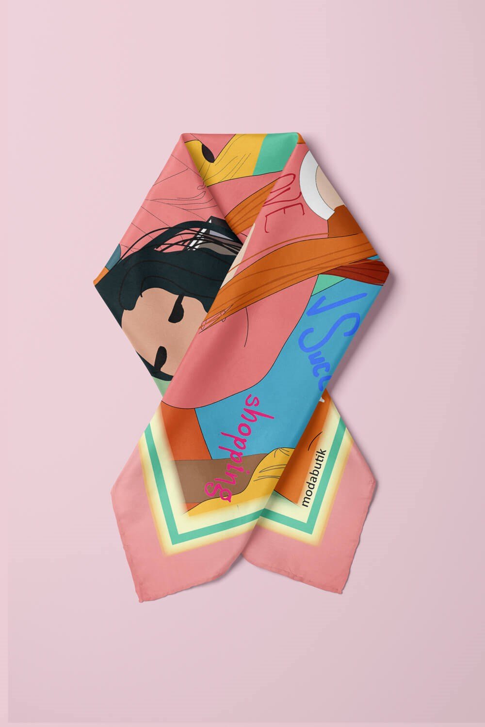 Violla E74 MODERN WOMAN TASARIM BANDANA