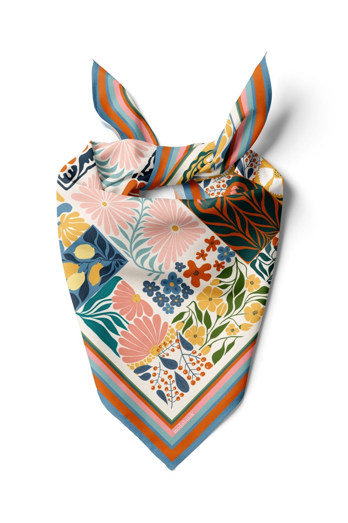 Violla A92 MODERN FLOWERS BANDANA(DG11958)