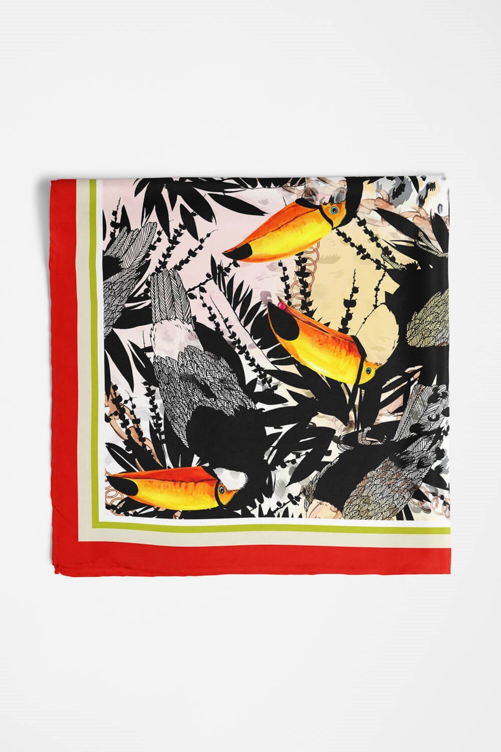 Violla F 56 PARROT FLOWERS BANDANA