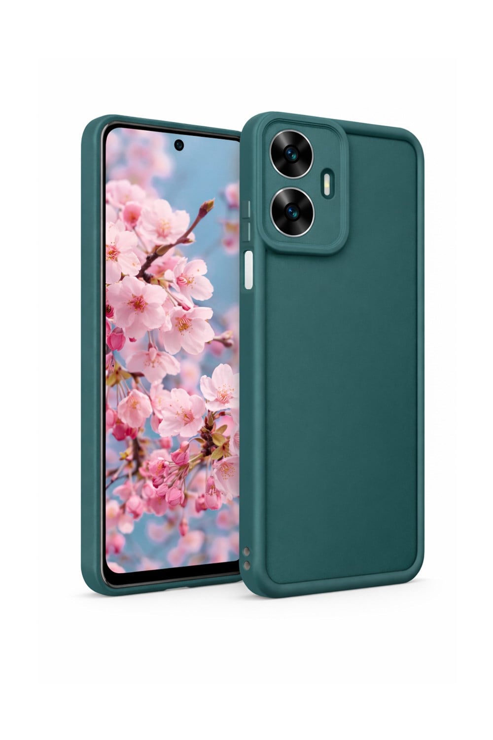 Realme C55 Kılıf – Kamera Çıkıntılı – Mat Silikon Telefon Kılıfı