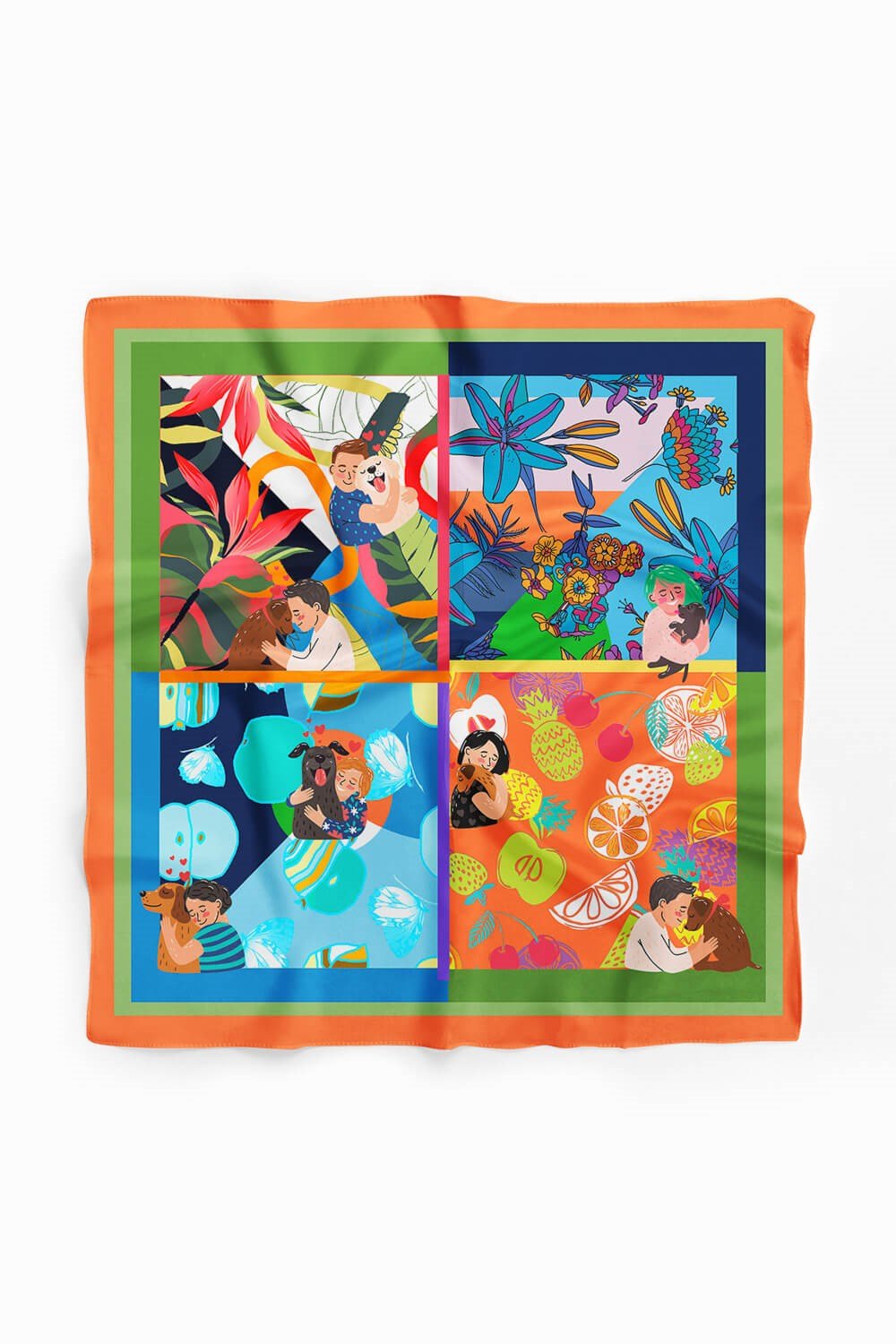 C52 KADIN DESENLİ BANDANA