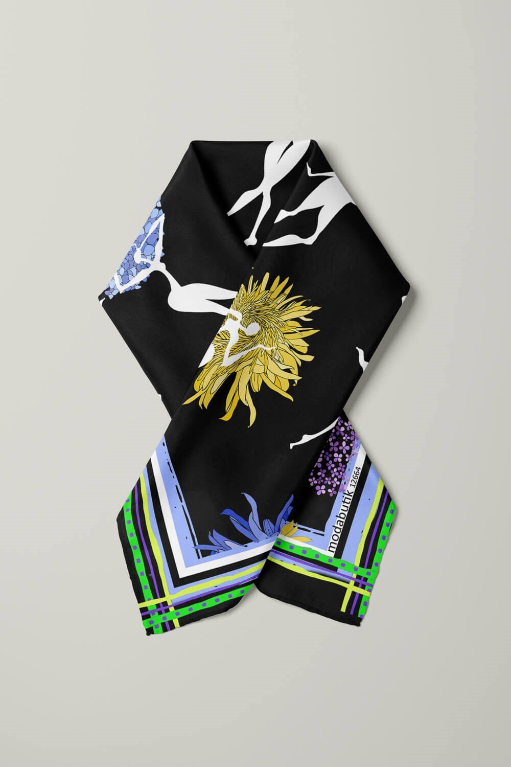 Violla E118 DANCİNG FLOWER GİRLS BANDANA