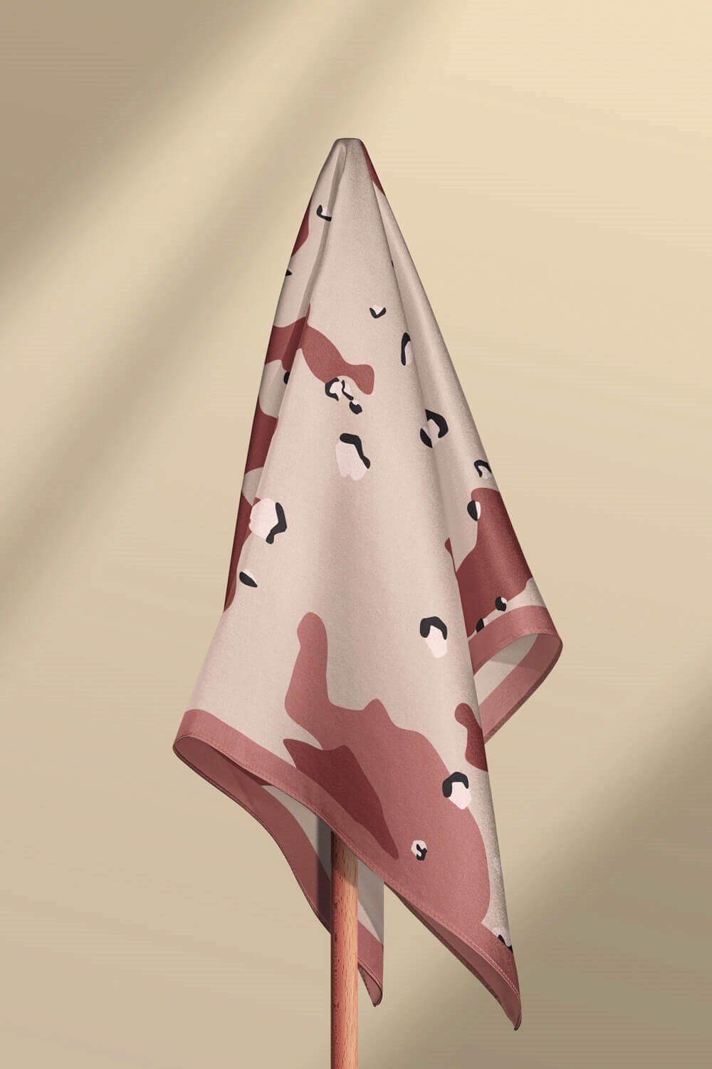 B29 Violla Kamuflaj Desenli Bandana