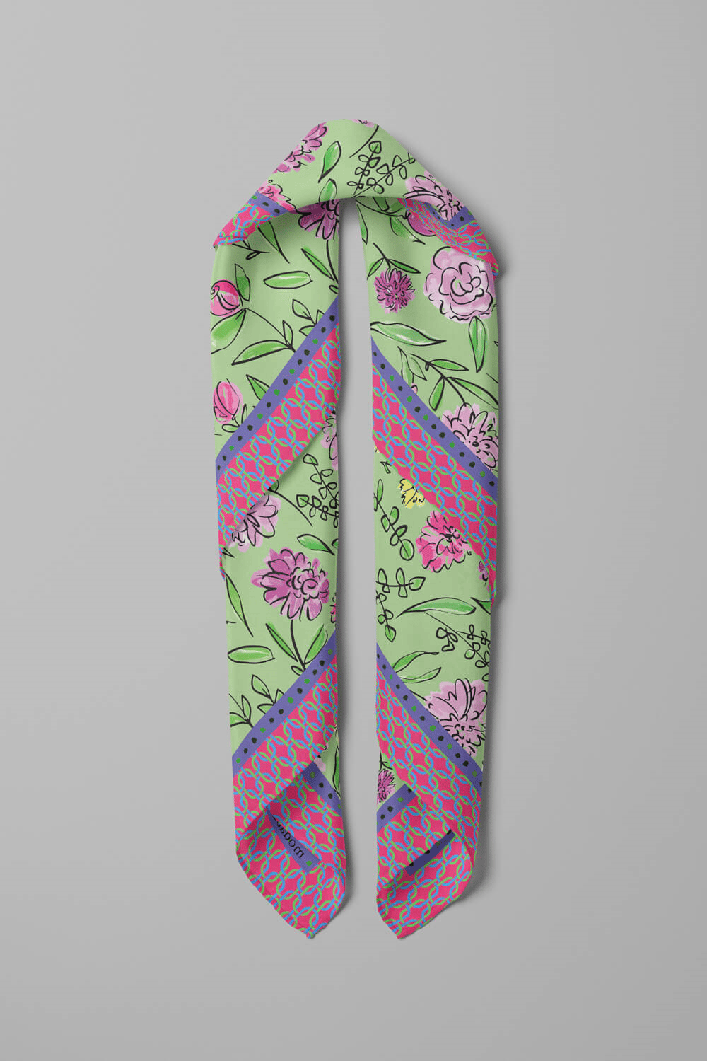 D32 KADIN DESENLİ BANDANA