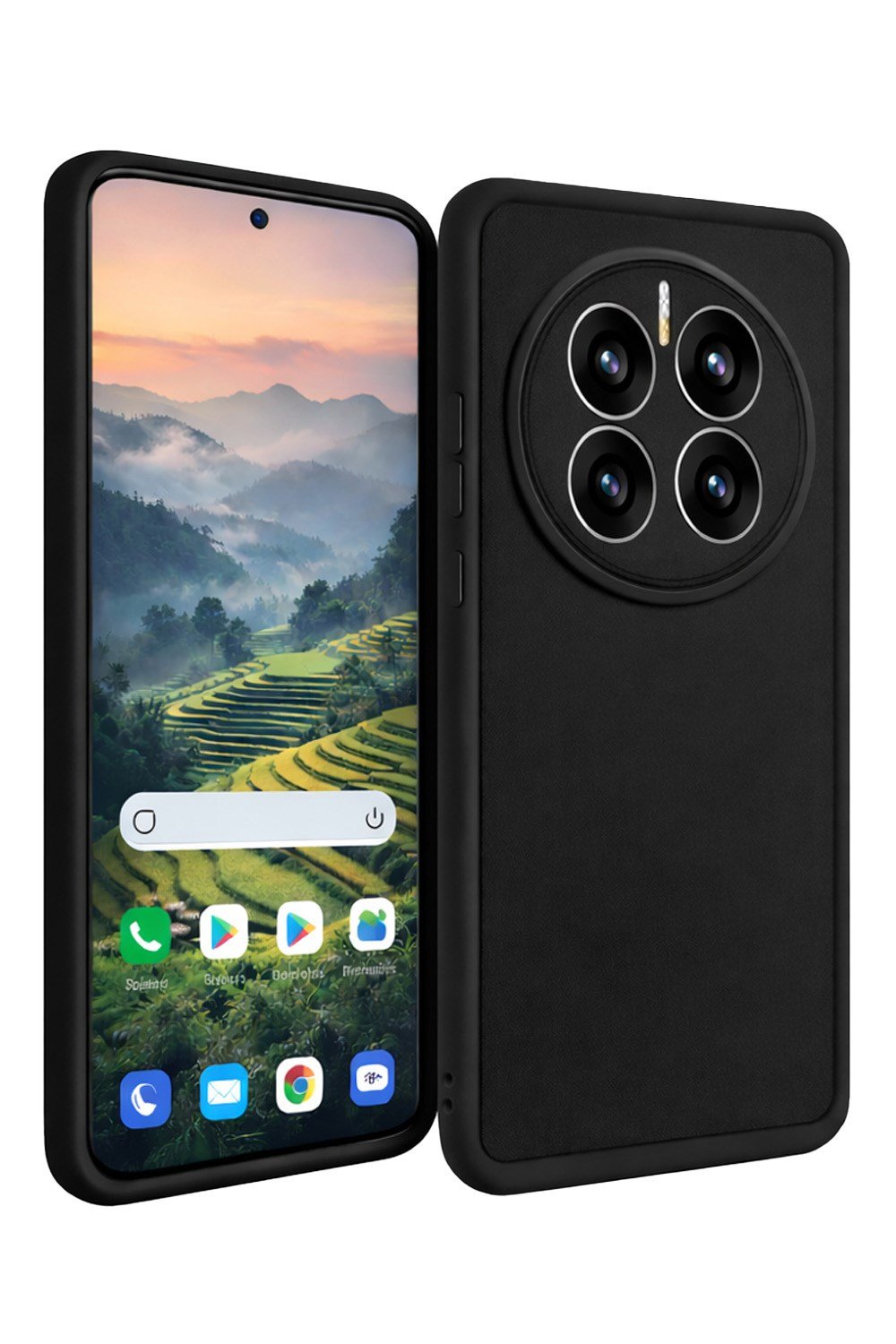 Huawei Mate 50 Kılıf – Kamera Çıkıntılı – Mat Silikon Telefon Kılıfı