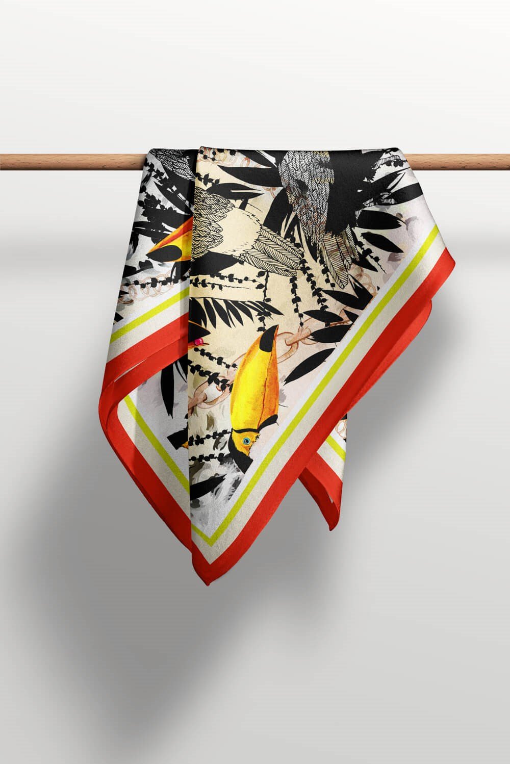 Violla F 56 PARROT FLOWERS BANDANA