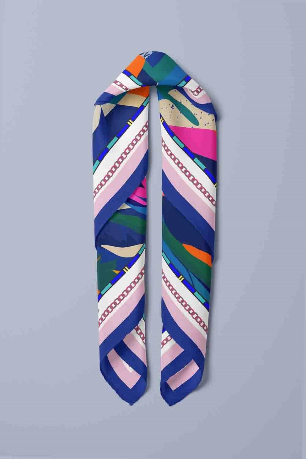 Violla E62 COLORFUL ABSTRACT TASARIMLI BANDANA