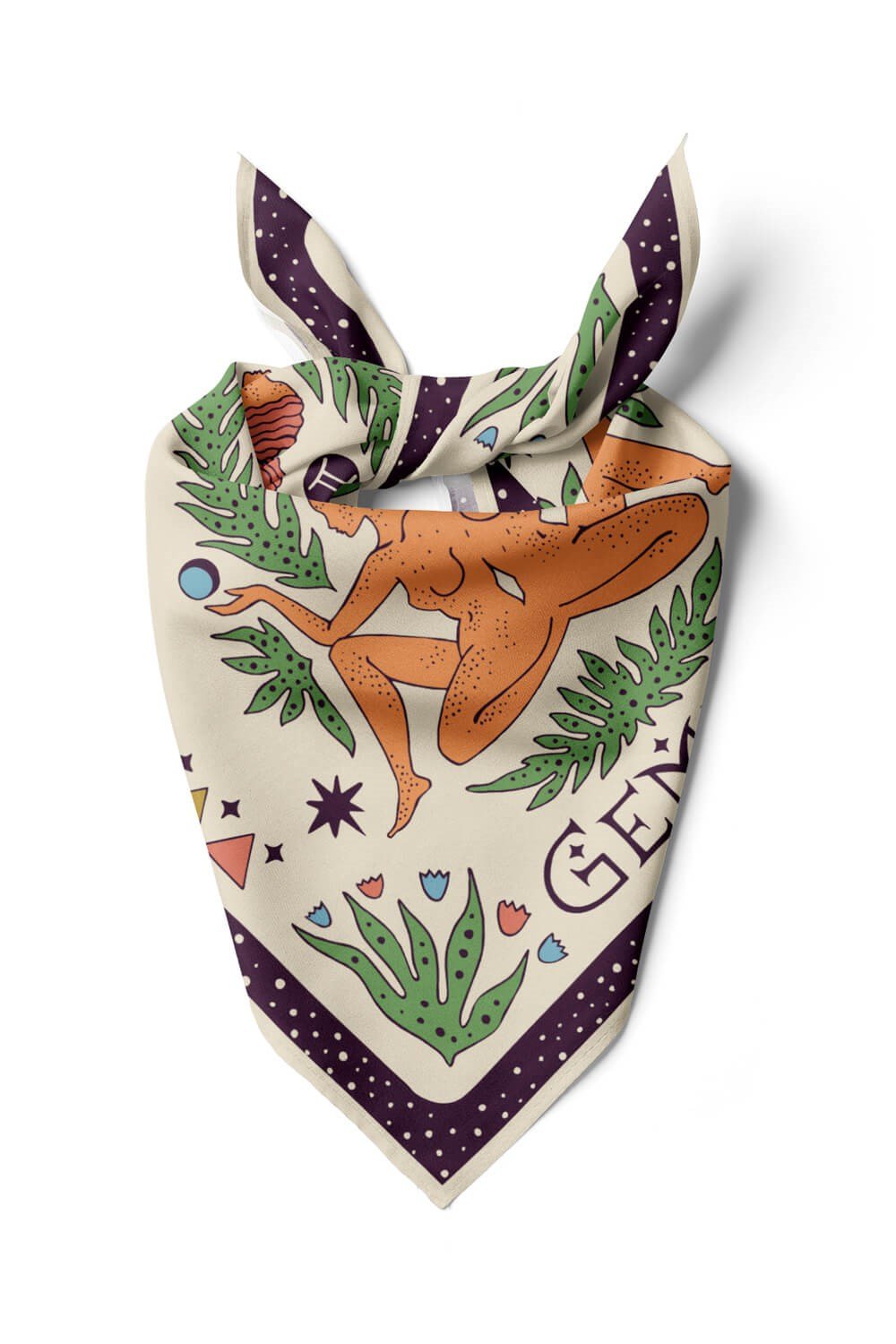 B37 Violla İkizler Burcu Bandana