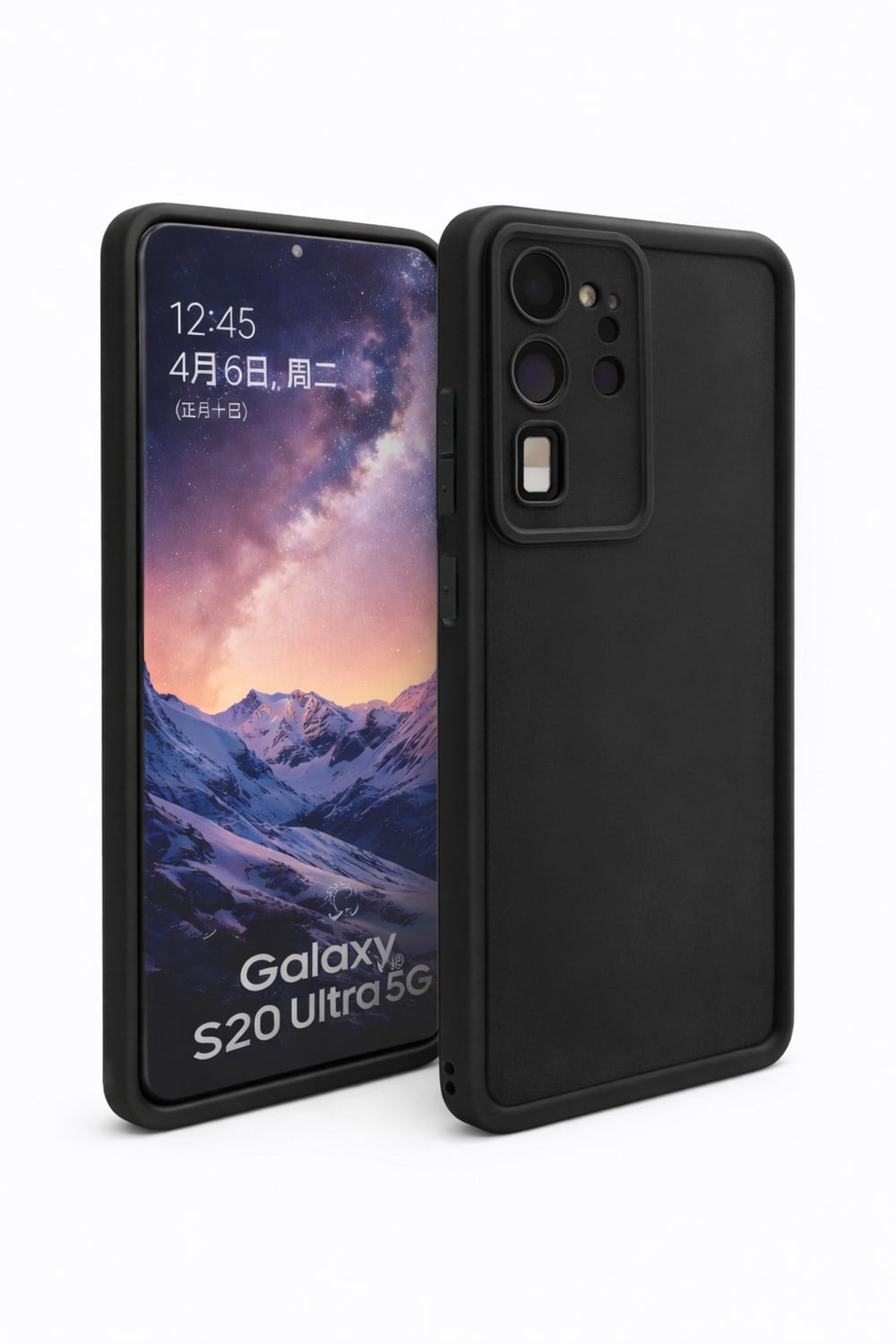 Samsung Galaxy S20 ULTRA Kılıf – Kamera Çıkıntılı – Mat Silikon Telefon Kılıfı