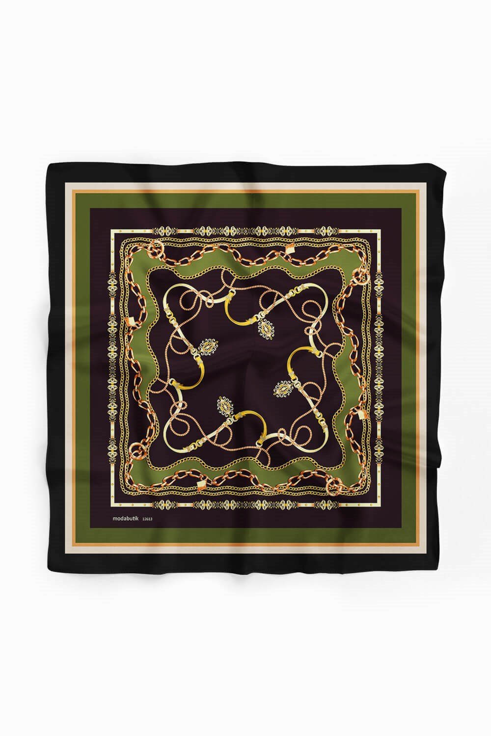 Violla E117 ZINCIR BAROK TASARIMLI BANDANA