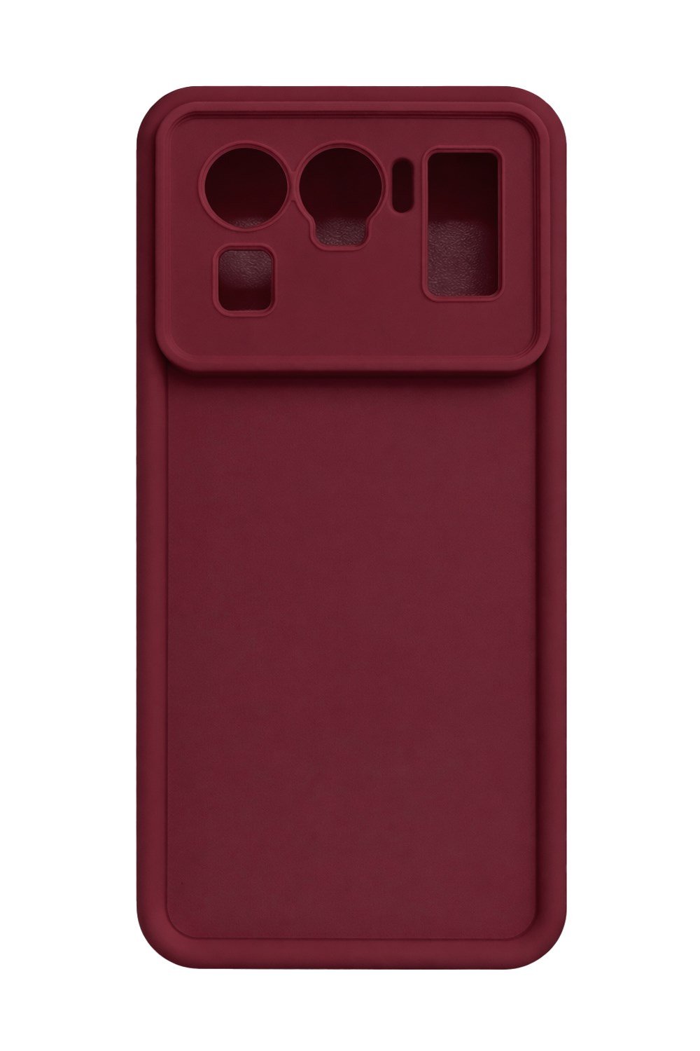 mi 11 Ultra ve mi 11 Uyumlu Kamera Çıkıntılı Mat Silikon Telefon Kılıfı