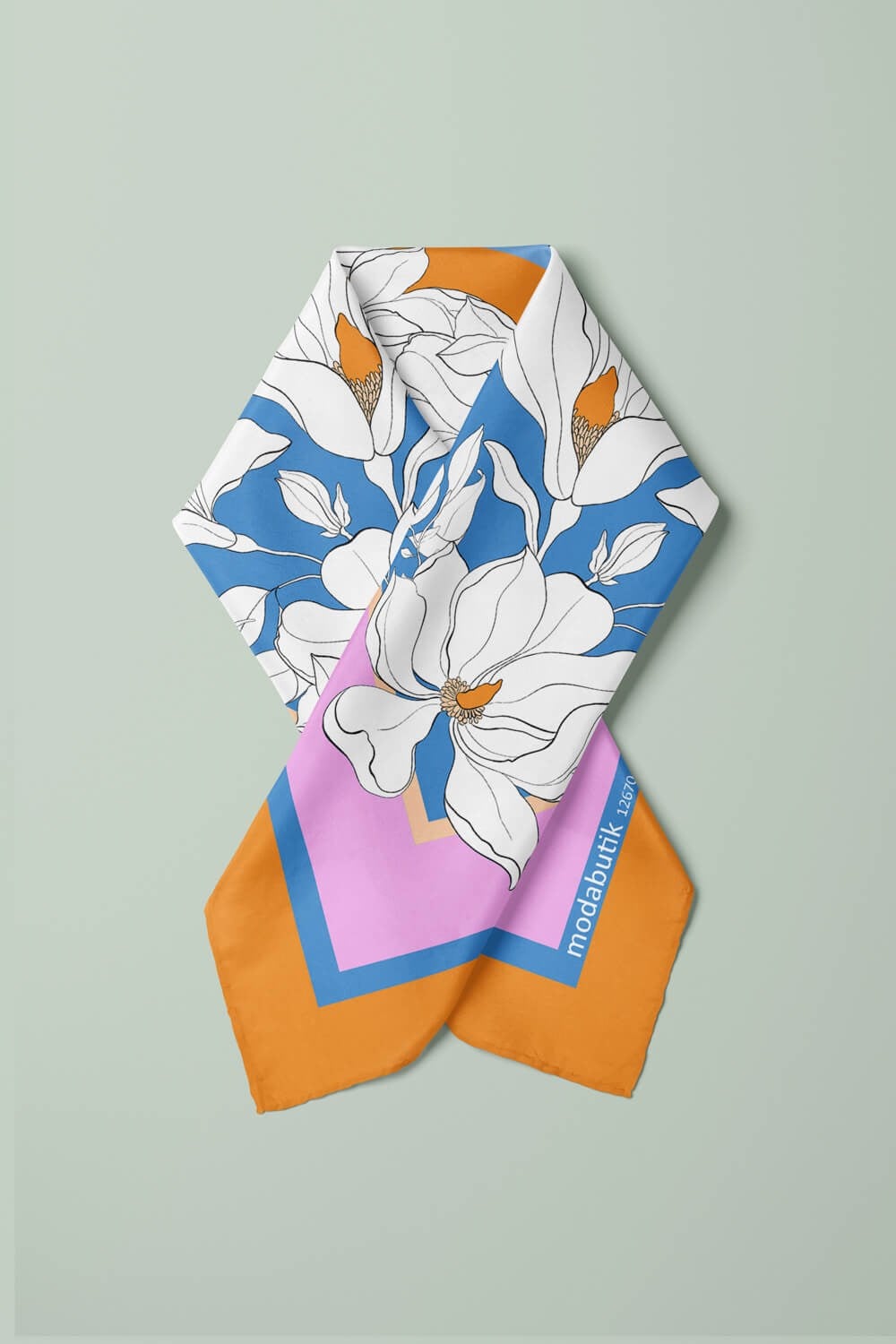 Violla F103 MODERN ABSTRACT TASARIMLI BANDANA