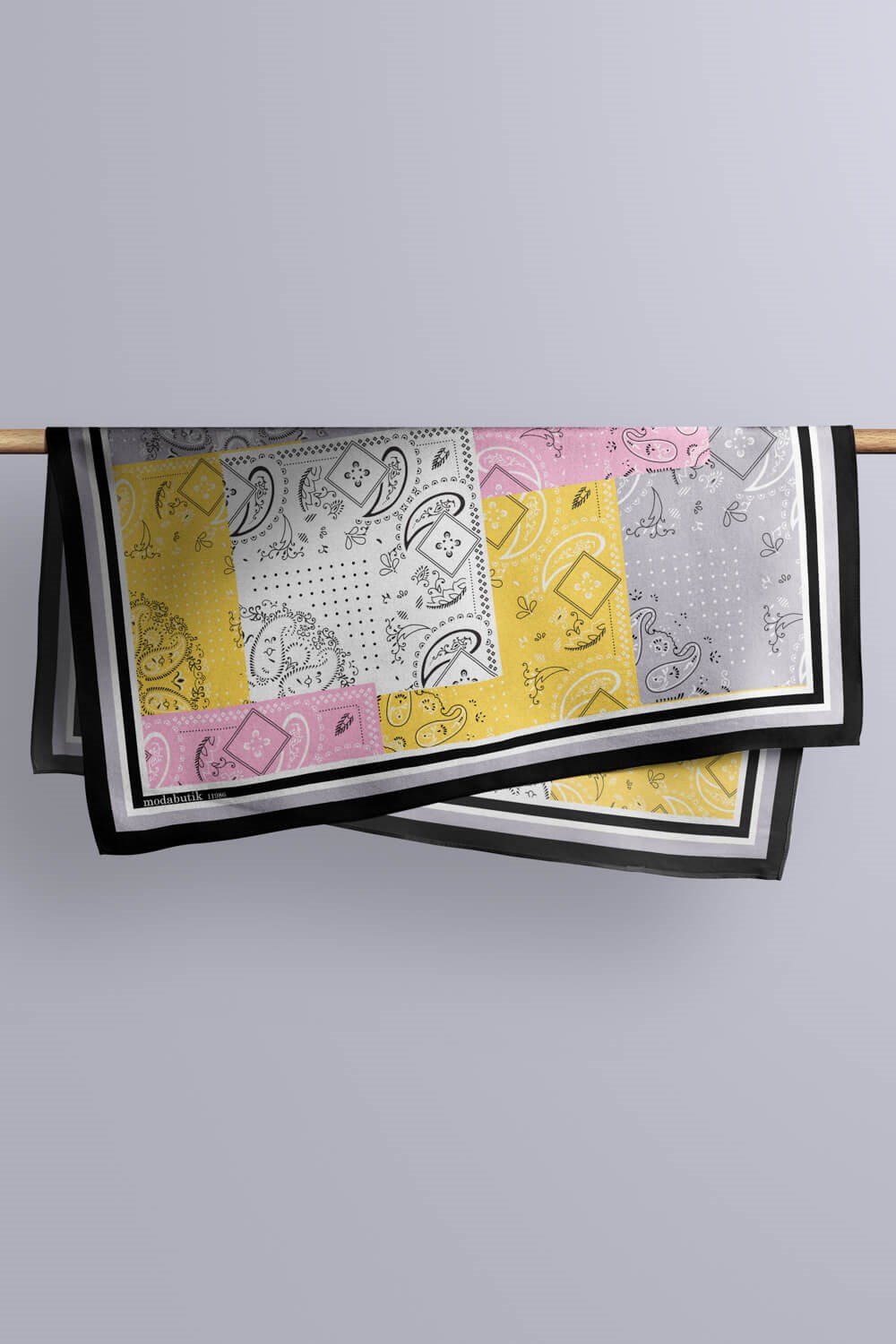 Violla F72 ŞAL TASARIMLI PATCHWORK  BANDANA  DG11986