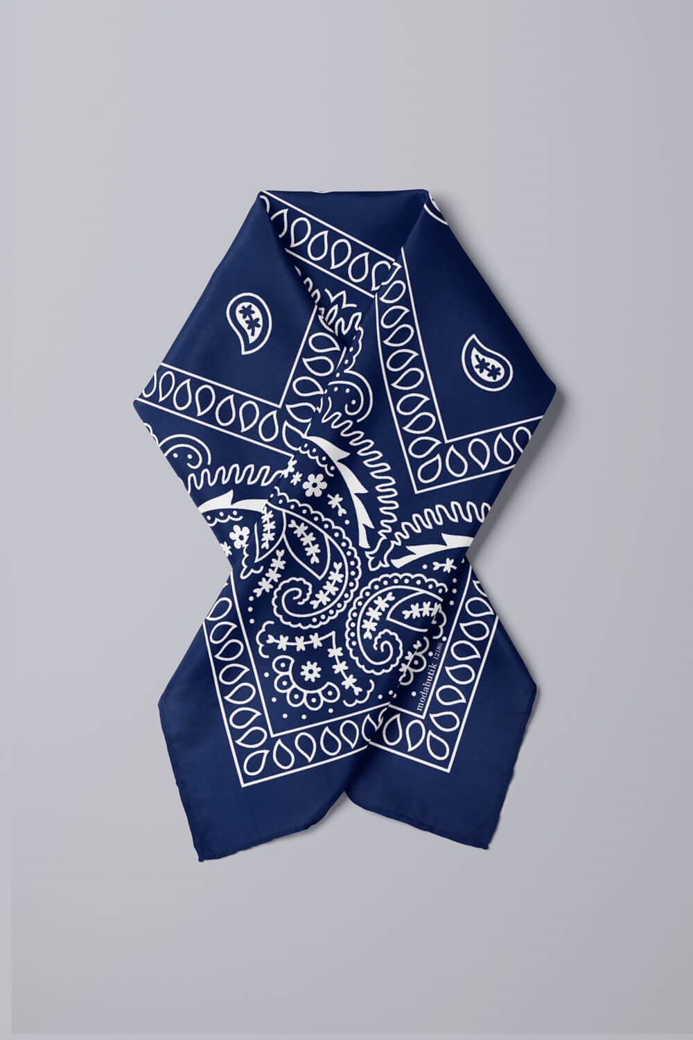 Violla E60 NAVY BLUE ŞALLI BANDANA DG12186