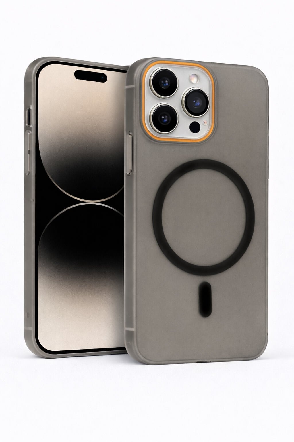 iPhone 16 Pro Kılıf – MagSafe Uyumlu – Mat Sert Arka Kapak Telefon Kılıfı