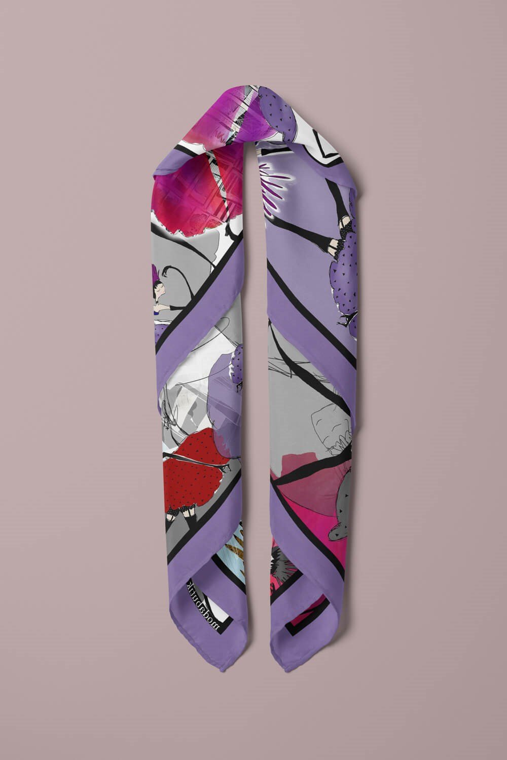 Violla C73 KADIN DESENLİ BANDANA