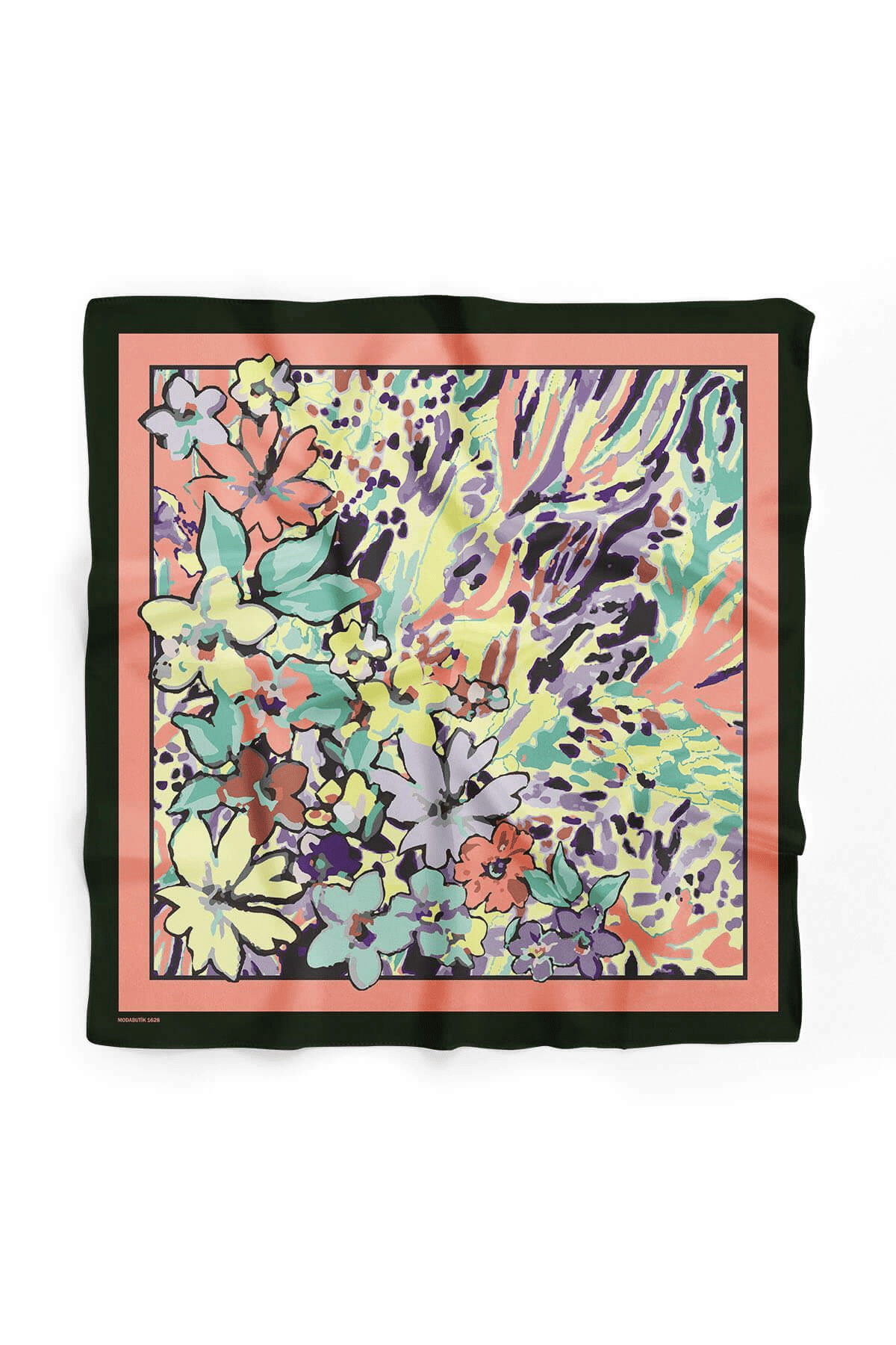 B101 ÇİÇEK DESENLİ BANDANA