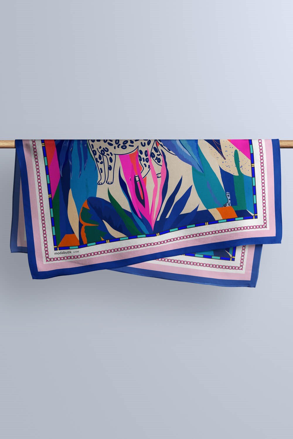 Violla E62 COLORFUL ABSTRACT TASARIMLI BANDANA
