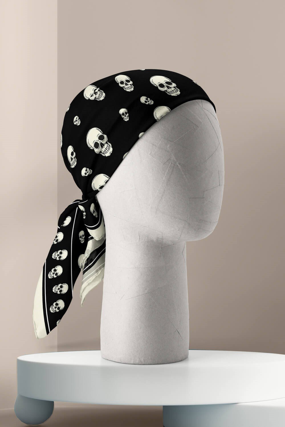 A104 Violla Kurukafa Desenli Bandana