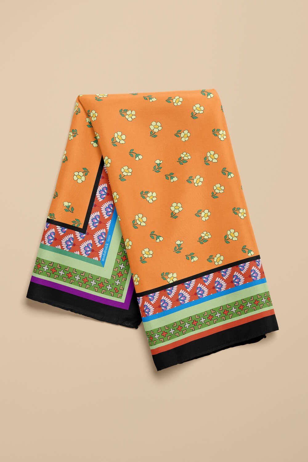 Violla B10 RETRO ÇITIR ÇİÇEKLİ BANDANA DG12423