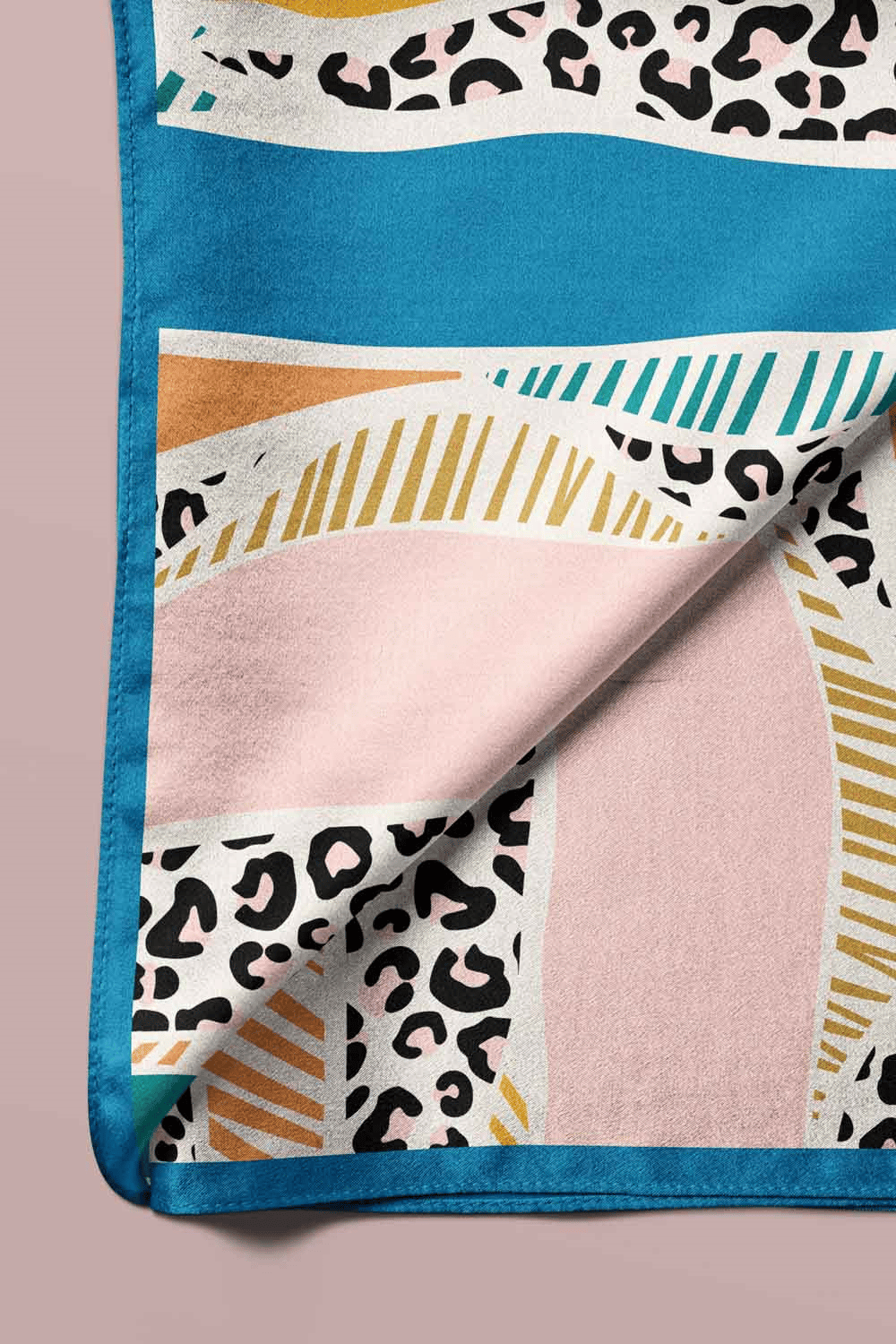100% Silk Headscarf for Women - 22