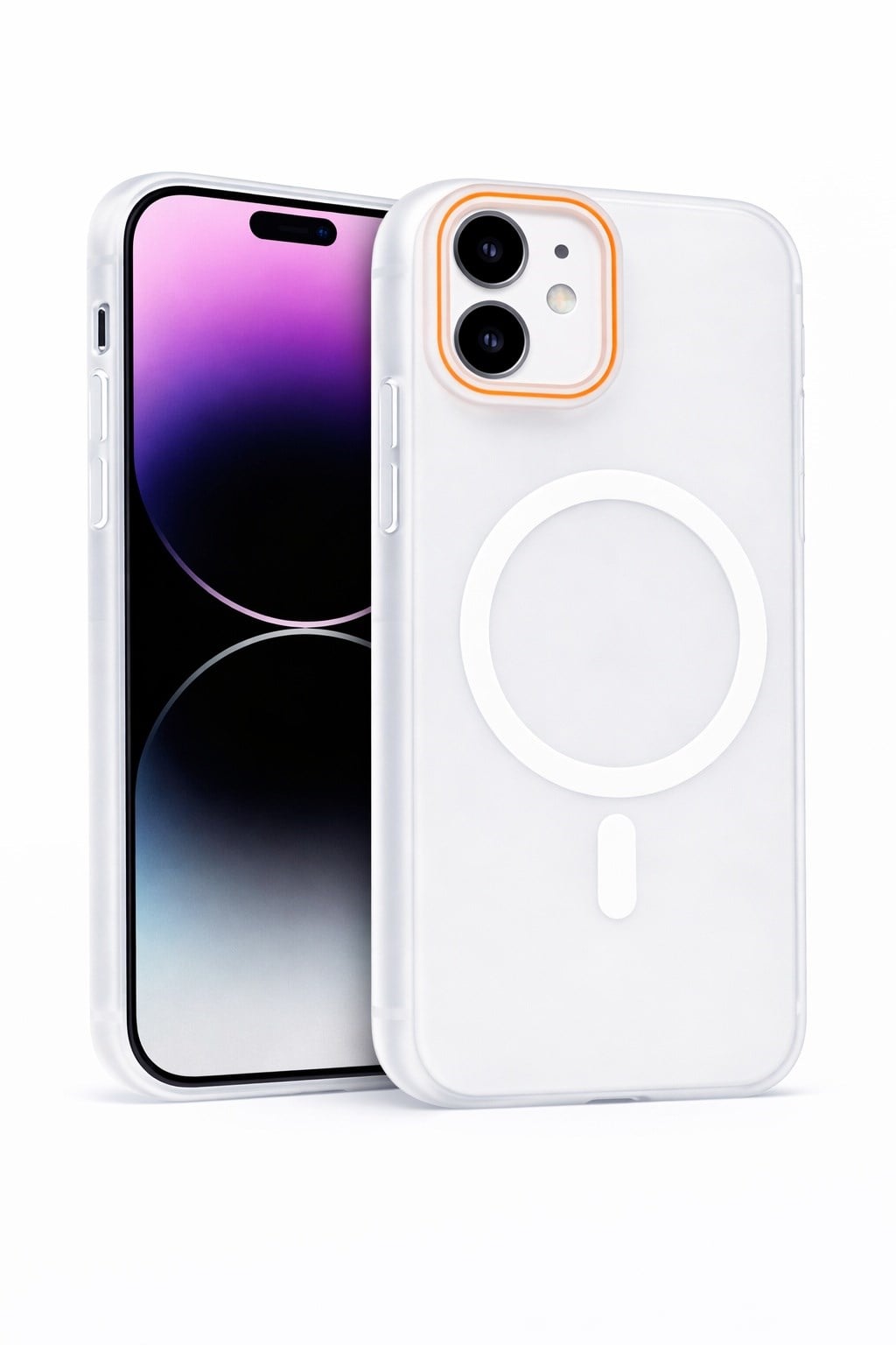 iPhone 11 Kılıf – MagSafe Uyumlu – Mat Sert Arka Kapak Telefon Kılıfı