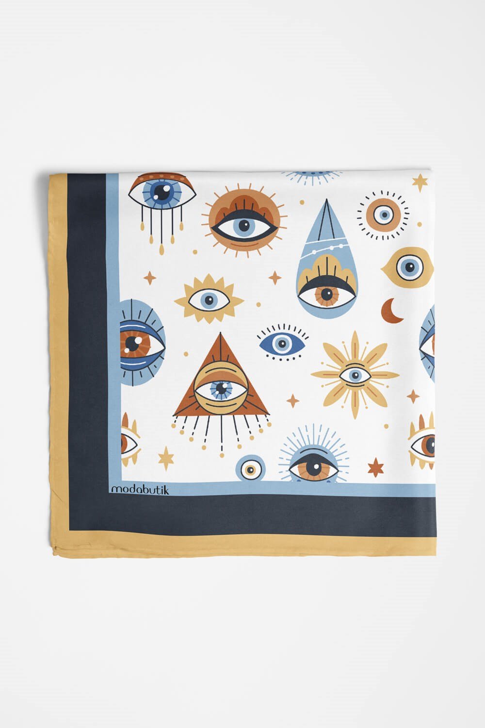 Z67 Violla Göz Desenli Bandana