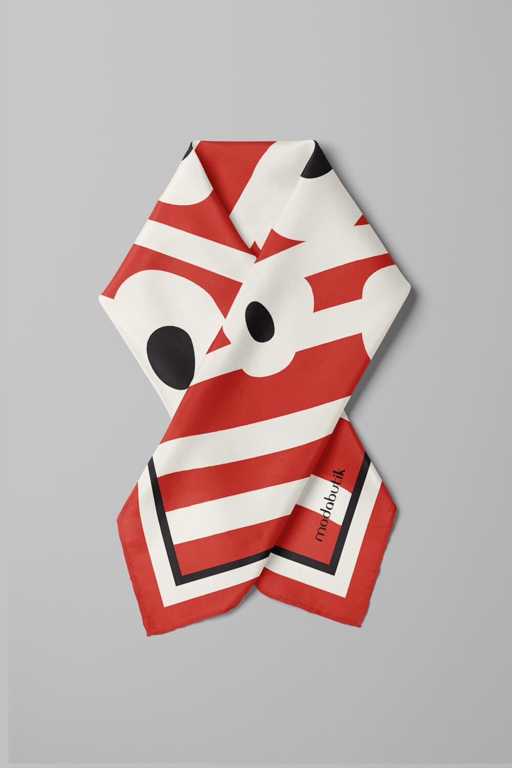 Z29 Violla Leopar Desenli Bandana