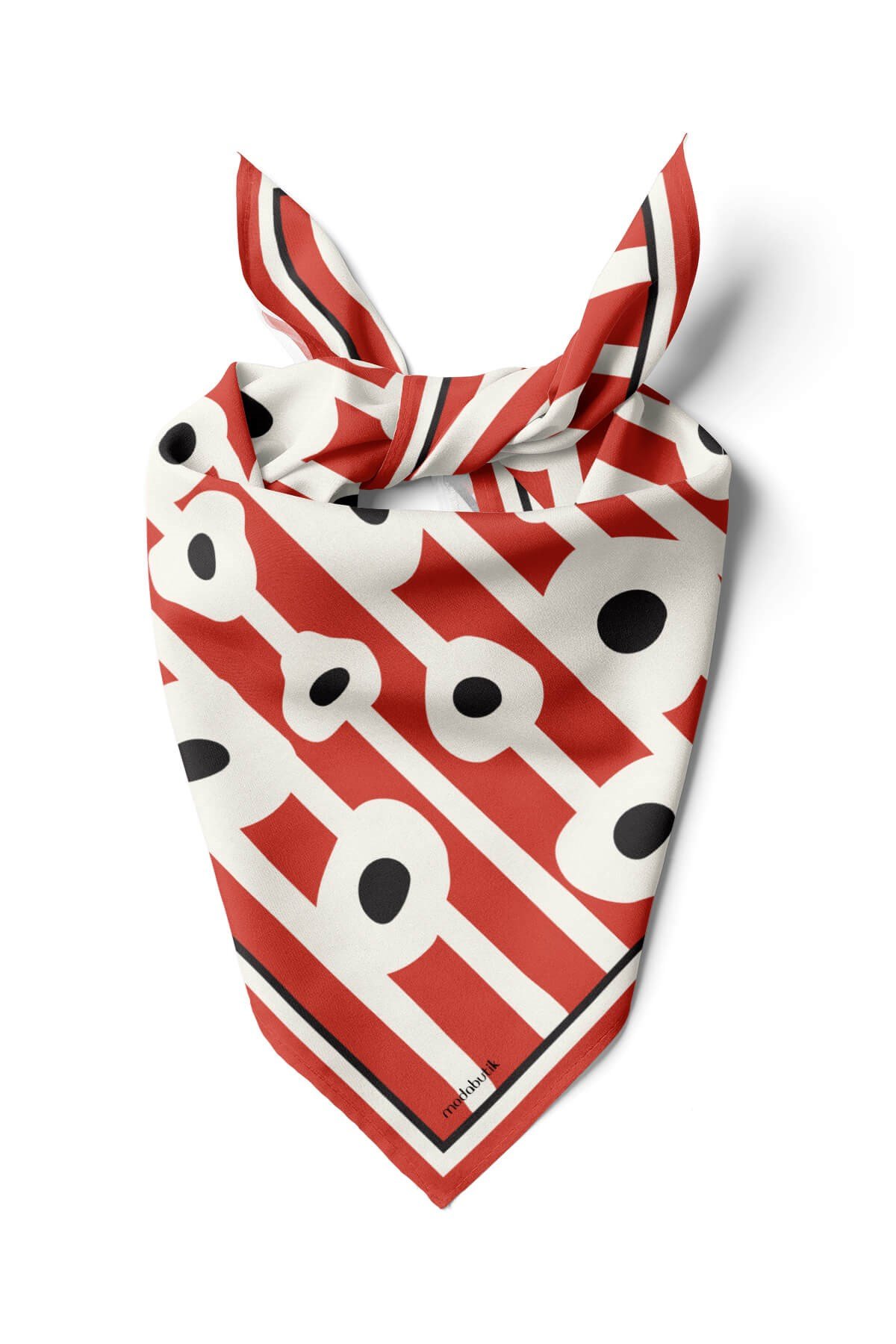 A108 Violla Geometrik Desenli Bandana