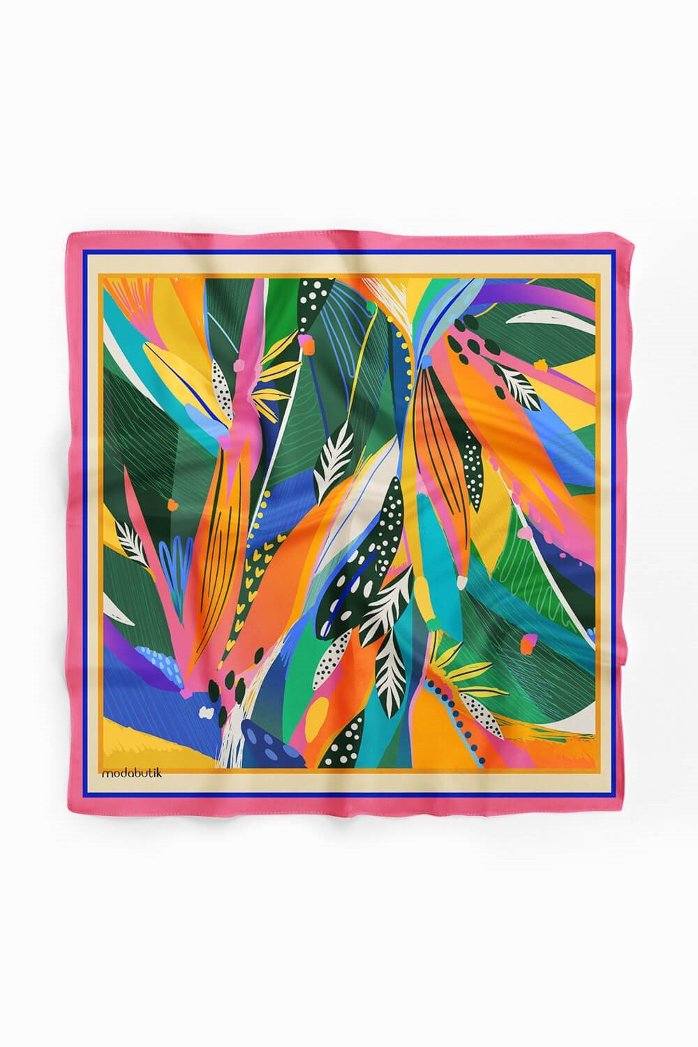 Violla Karışık Desenli Bandana