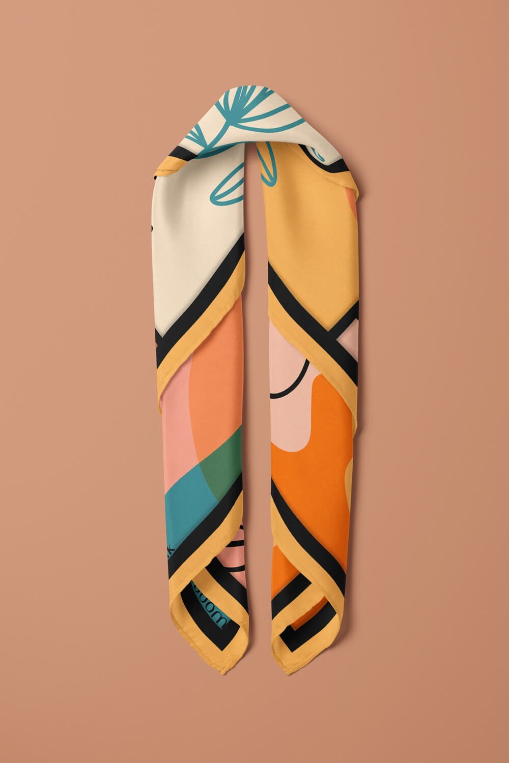 Violla Geometri Deseni Bandana