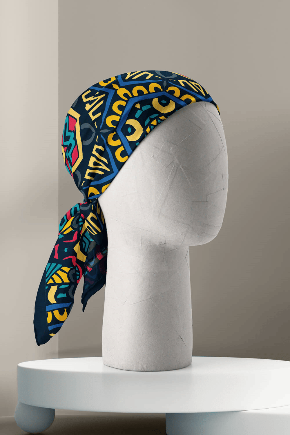 A114 Modabutik Etnik Desenli Bandana