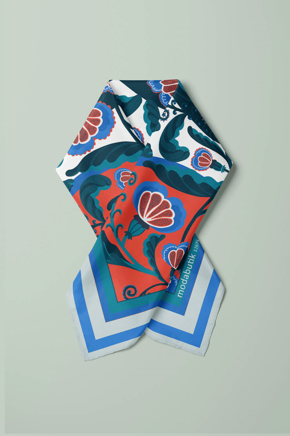 F79 TRIBAL ORIANTAL BANDANA