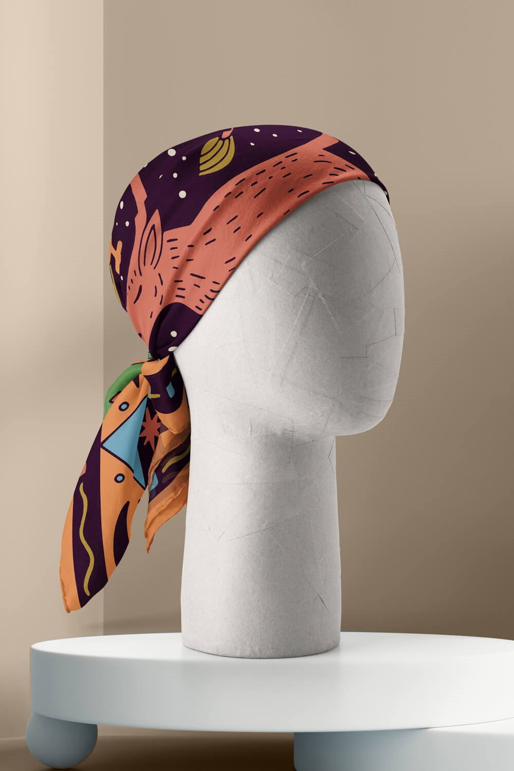 A71 Violla Boğa Burcu Bandana