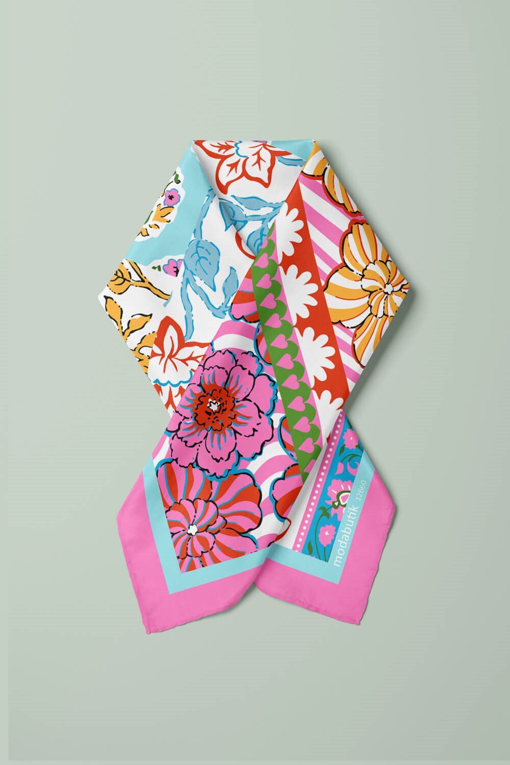 Violla ORIANTAL PATCHWORK BANDANA