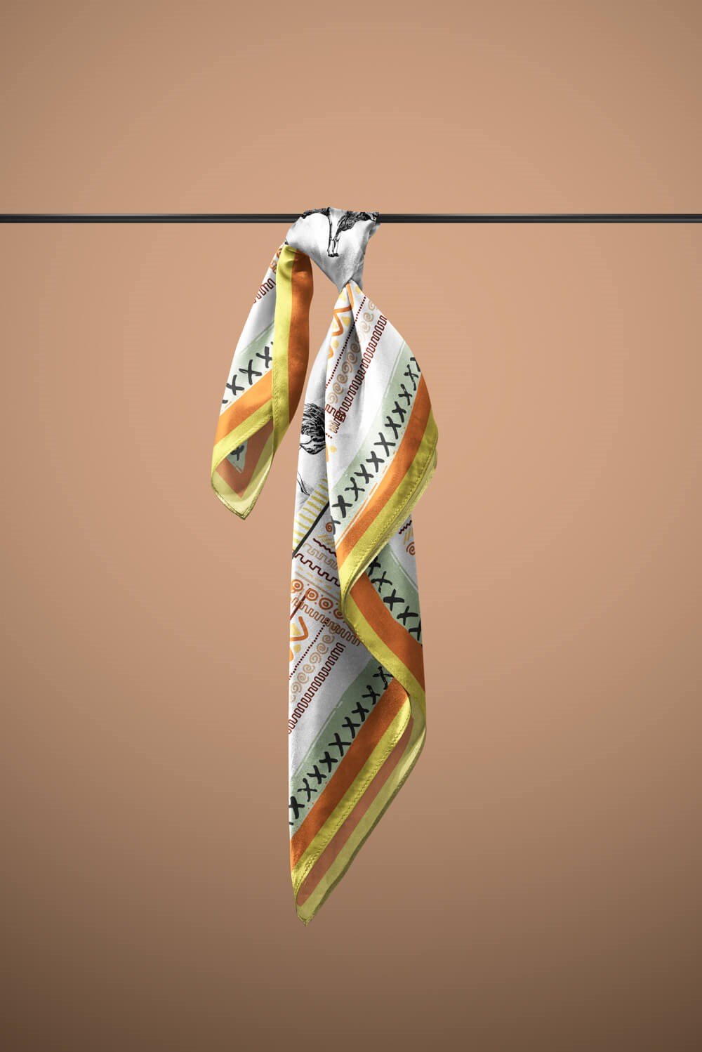 Violla F61 AFRICAN ETNIC TASARIM BANDANA