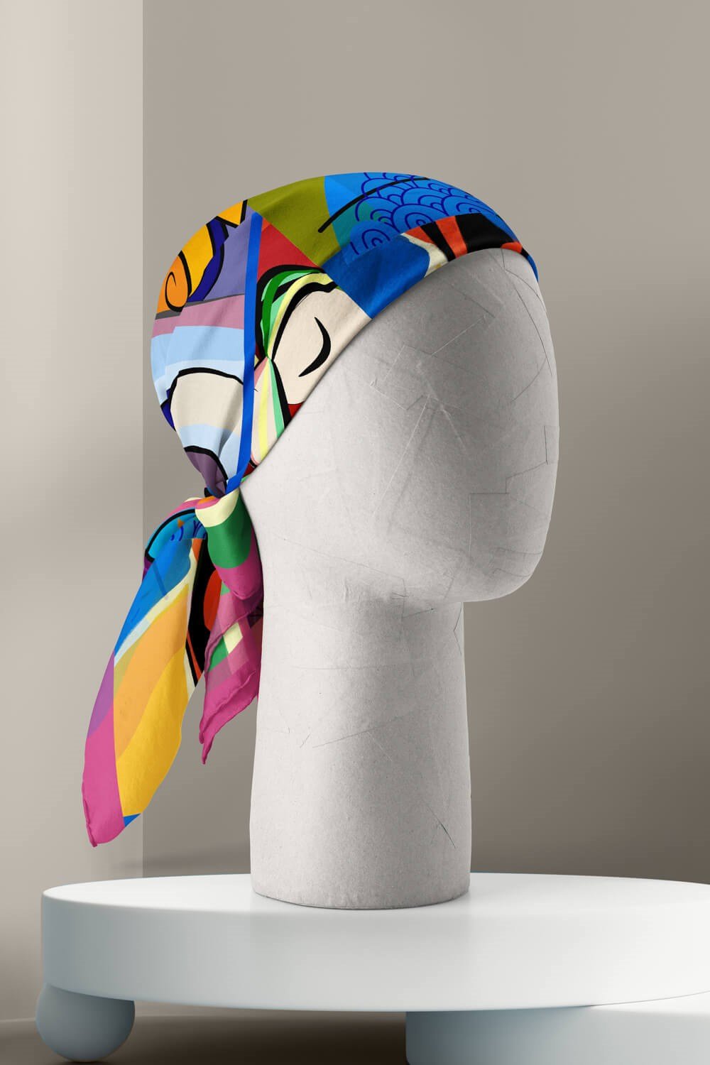 Violla B13 HUMAN ABSTRACKT TASARIMLI BANDANA