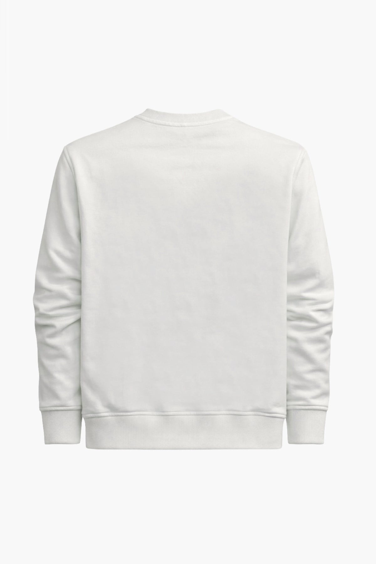 Ekru Amia&Co. Oversize Baskılı Sweatshirt
