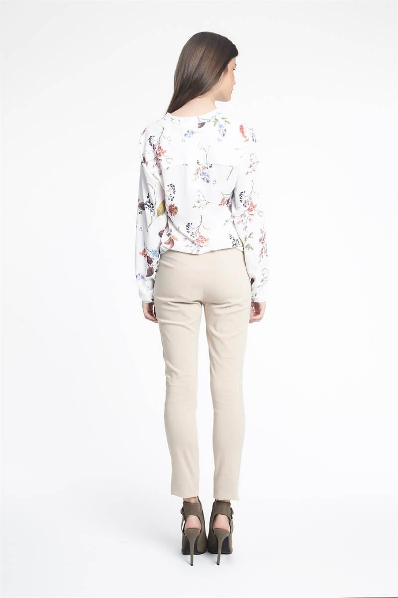 Floral Desenli Bluz