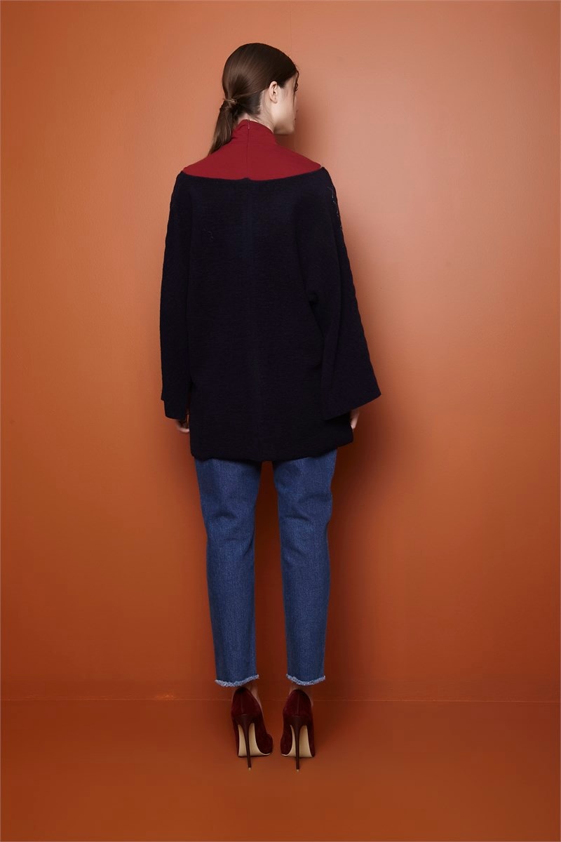 Oversize Örme Kazak