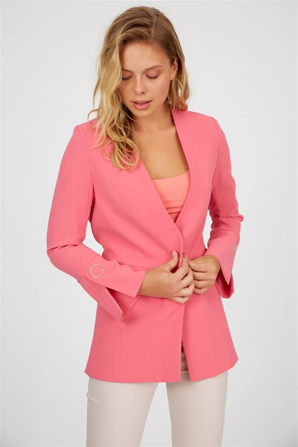 Koyu Pembe 4OD2CCK0029 CEKET