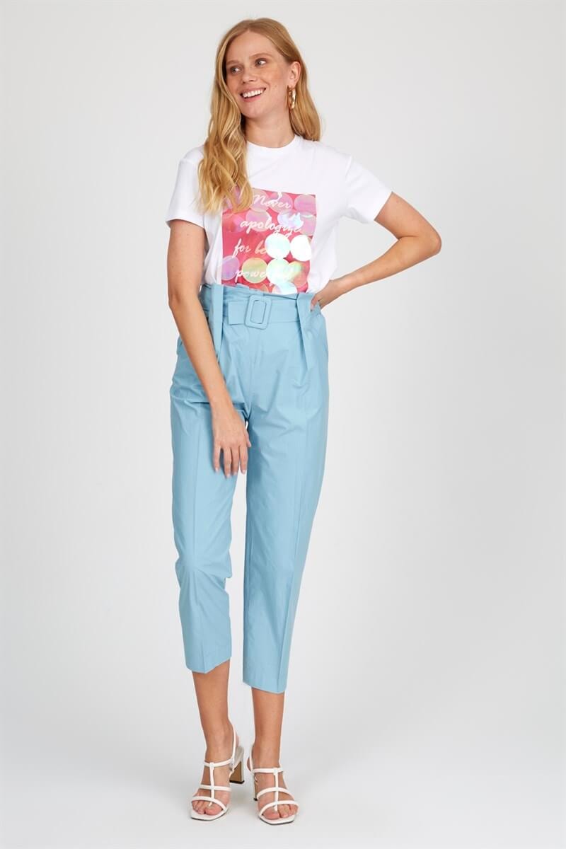 Ekru 1YM2CTS0085 T-SHIRT