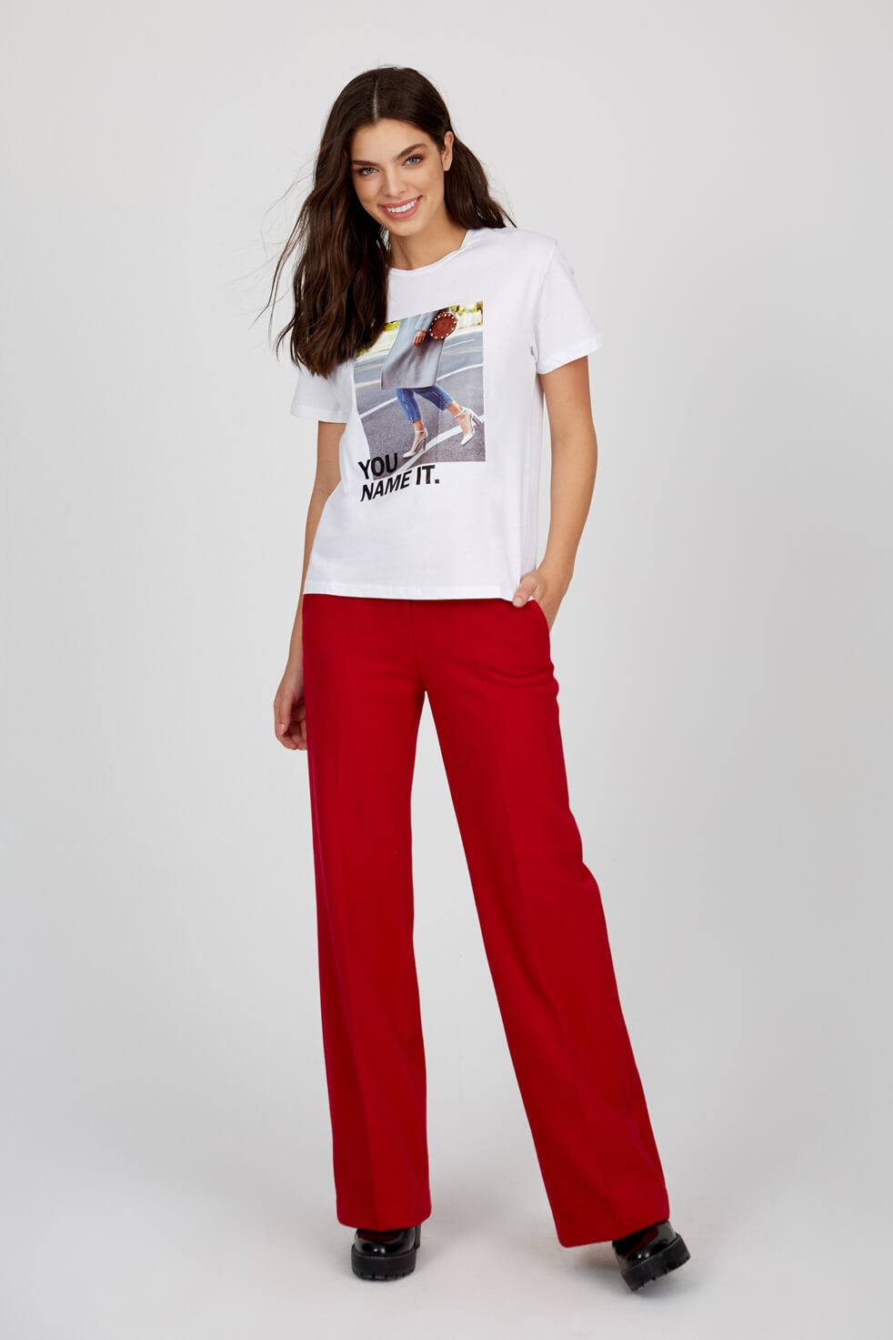 Ekru 2OD2CTS0079 T-SHIRT
