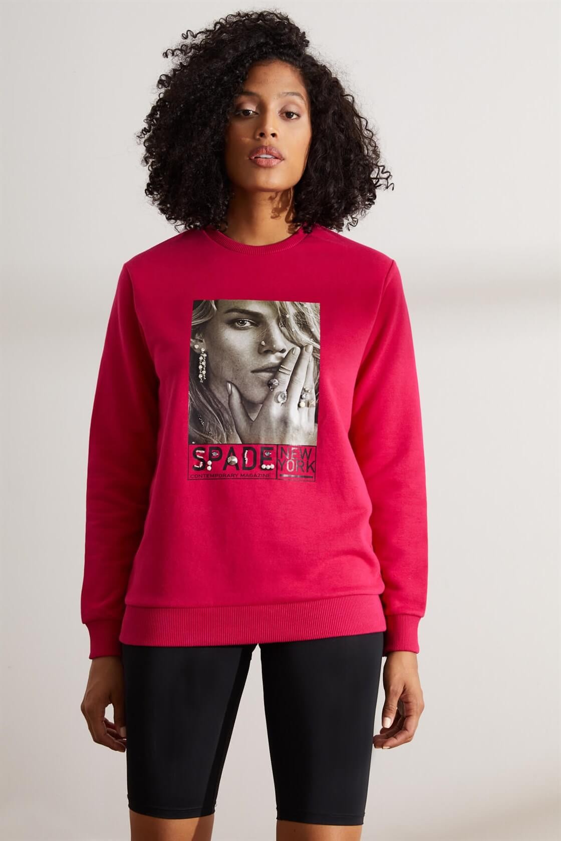 Fuşya 2YB4CSS0081 S-SHIRT