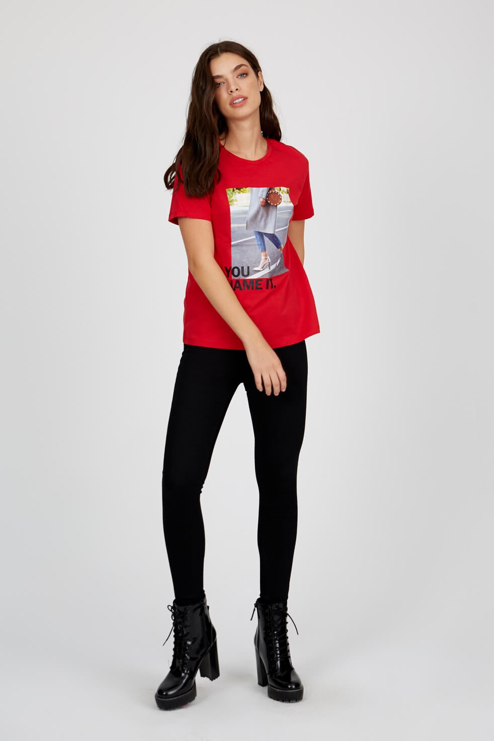 Kırmızı 2OD2CTS0079 T-SHIRT