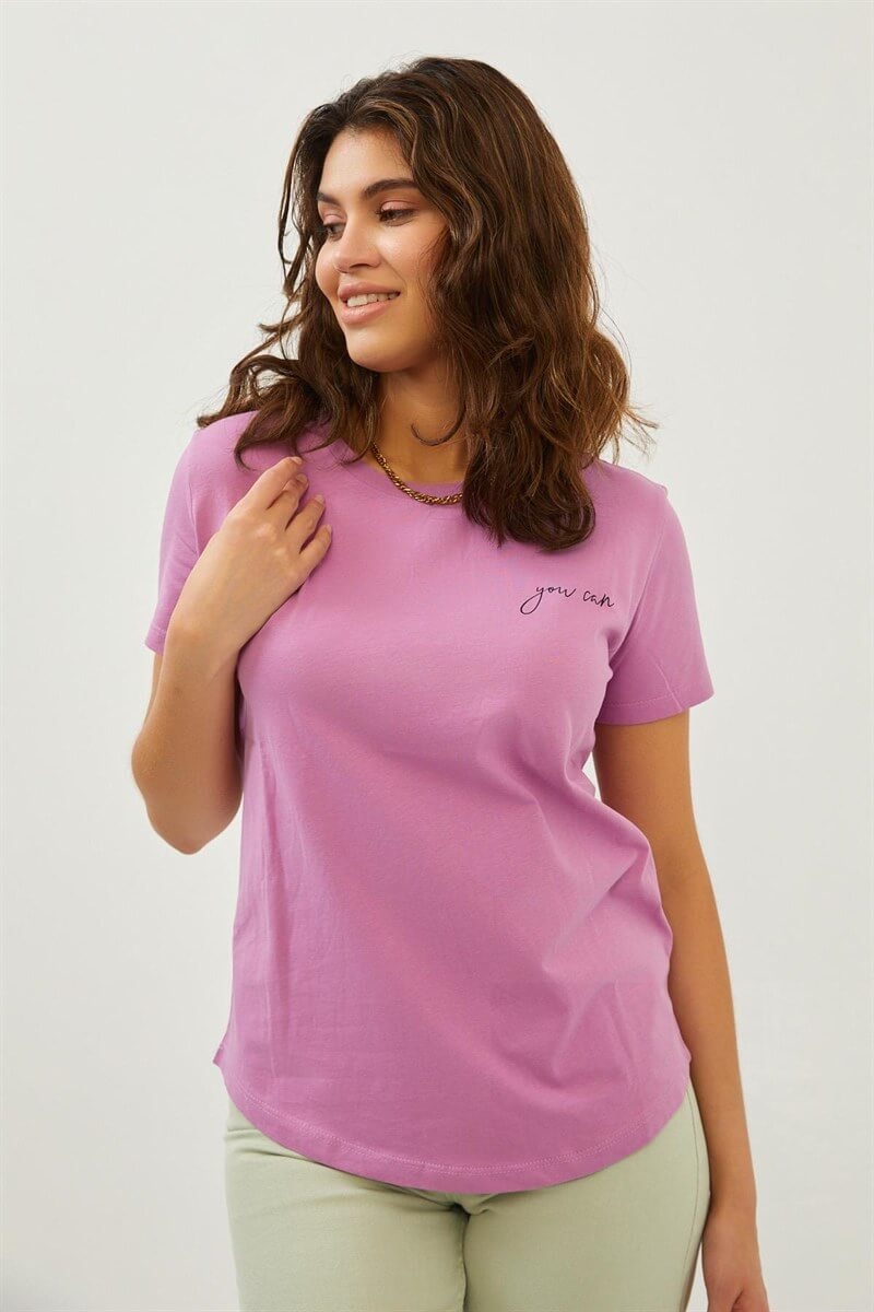 Lila 2YI2CTS0281 T-SHIRT