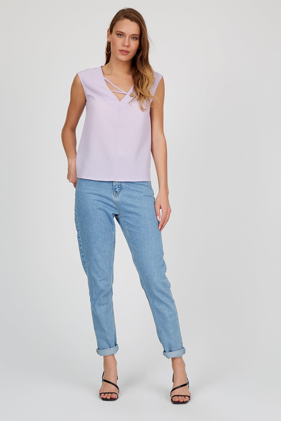 Lila 4OD2CBL0092 BLUZ
